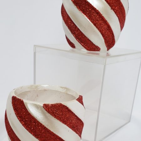 Candy Cane Ceramic