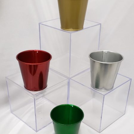 Holiday Metallic Tins